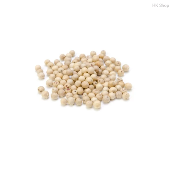 Delicate Organic White Peppercorns - Pure Flavor Essence (সাদা গোল মরিচ)