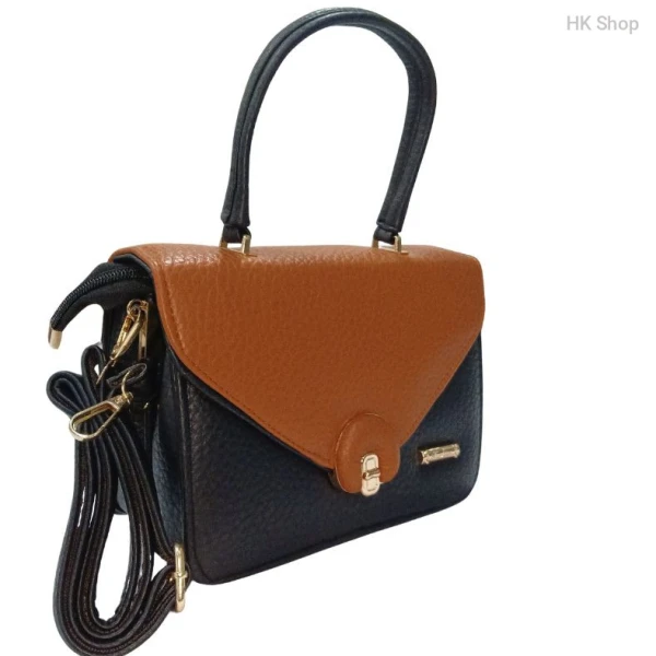 Dual-Tone Crossbody & Shoulder Bag for Women