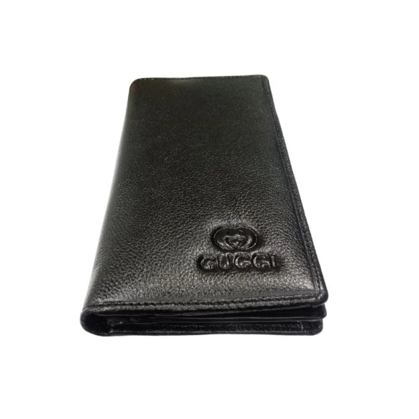 Gucci Long Wallet With Still Coated Corner