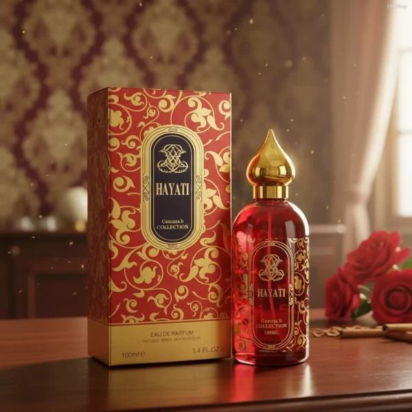 HAYATI Eau de Parfum by Gemina.b Collection – Long Lasting Luxury Perfume – 100ml | Parfum for Men and Women
