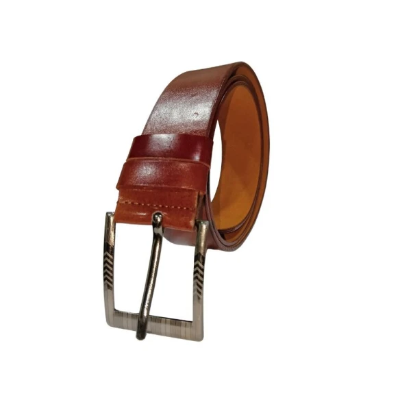 HZ Jeans Belt For Men SaddleBrown