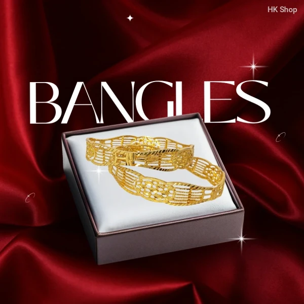 ✨ Indian Gold-Plated Bangles – ঐতিহ্য ও আধুনিকতার এক চমৎকার মিলন ✨