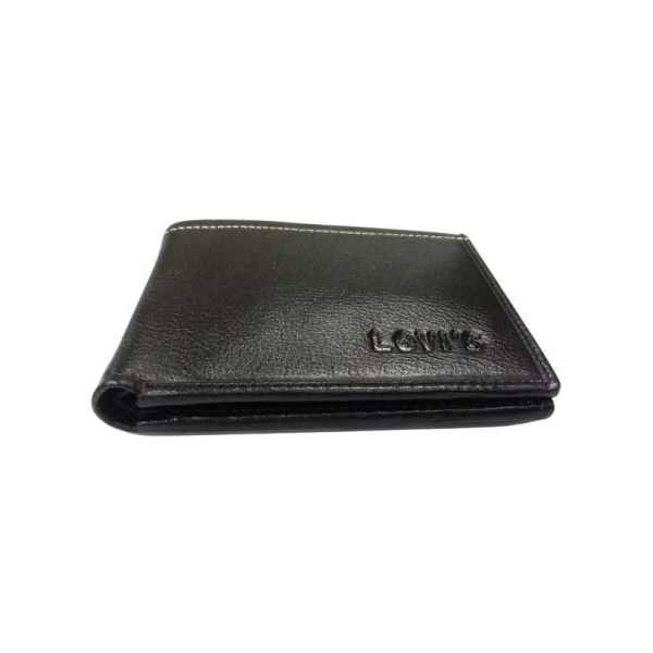 LEVIS Men's Compact Traveler Bifold Wallet with Multiple Card Slots and ID Window