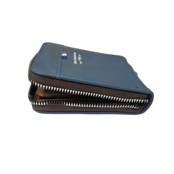 MenBense Specially For You Round Zipped Bifold Wallet