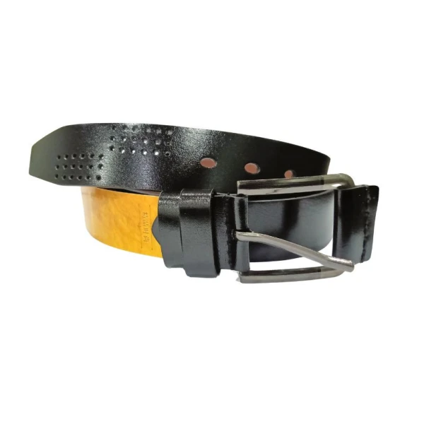 Multi Perforated Classic Leather Belt For Men