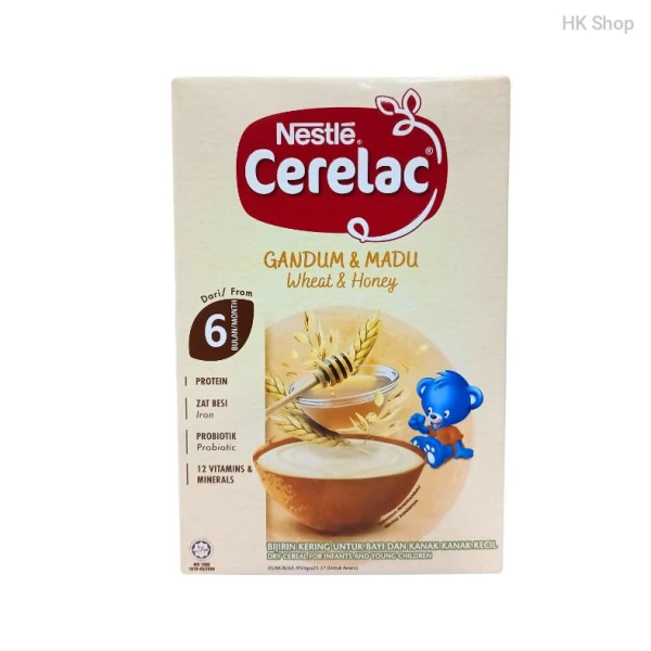 Nestlé Cerelac Wheat & Honey Baby Cereal - From 6 Months (250g)