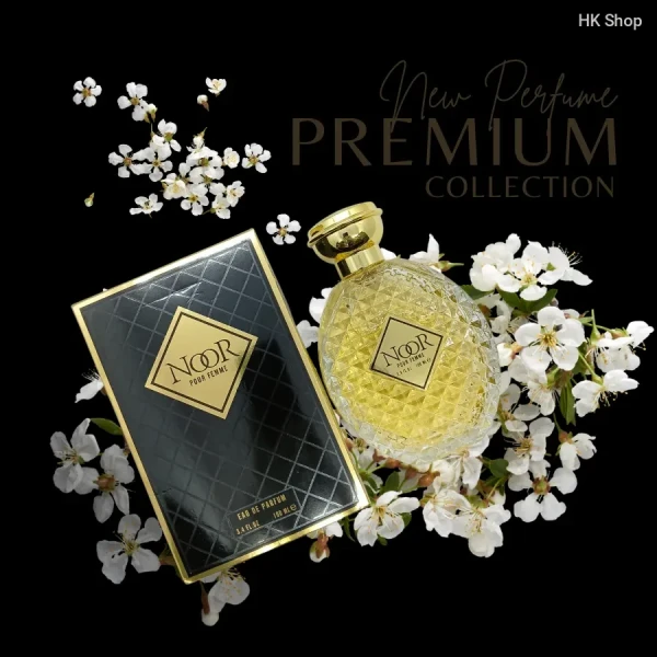 Noor Pour Femme Luxury Long-Lasting Eau de Parfum for Women – Elegant Floral Fragrance, 100ml