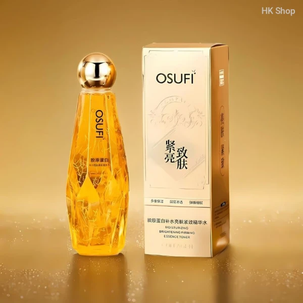 OSUFI Collagen Face Serum (300ml) | Moisturizing Brightening Firming Essence Toner | Hydrate & Rejuvenate & Skin Firming Solution