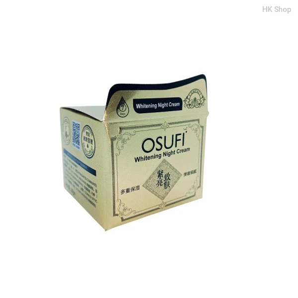 OSUFI Whitening Night Cream - Brightening, Hydrating & Firming | Overnight Skin Repair