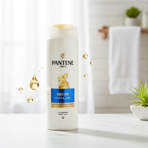 Pantene Pro-V Daily Care 2-in-1 Shampoo & Conditioner 375ml | Nourishing Hair Care for Healthy, Clean & Shiny Hair