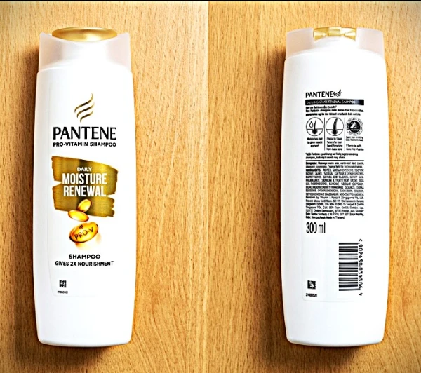 Pantene Pro-V Daily Moisture Renewal Shampoo 300ml – Hydrating & Nourishing Hair Care for Dry, Damaged Hair | প্যানটিন প্রো-ভি ডেইলি ময়েশ্চার শ্যাম্পু ৩০০মিলি