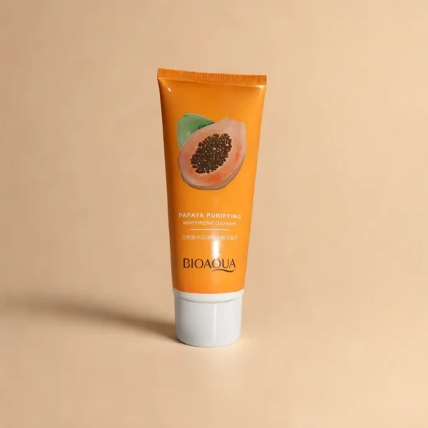 Papaya Face Wash - Natural Purifying Cleanser for Radiant Skin | Hydrating Cleanser for All Skin