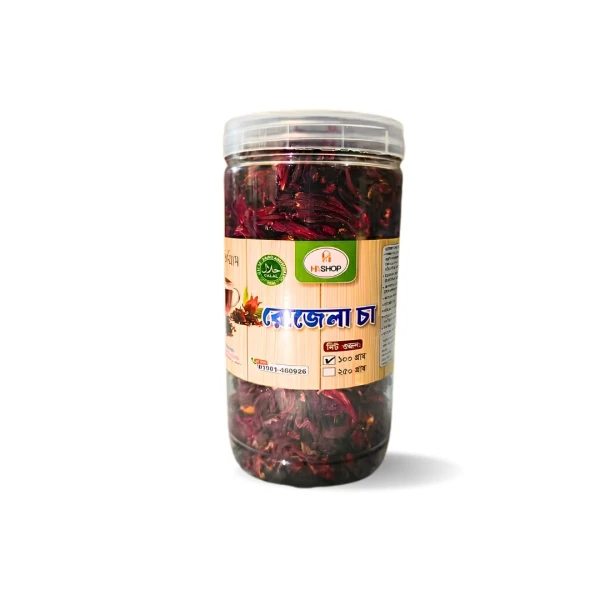 রোজেলা চা - ১০০% প্রাকৃতিক হারবাল চা | Premium Rosella Tea (100g) | HK Shop