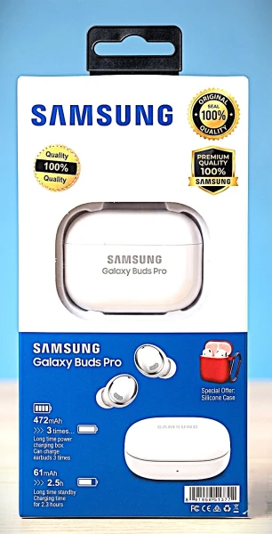 Samsung Air Pods Pro Wireless Earbuds – Bluetooth 5.2 True Wireless Earphones with Charging Case, Noise Cancellation & Long Battery Life