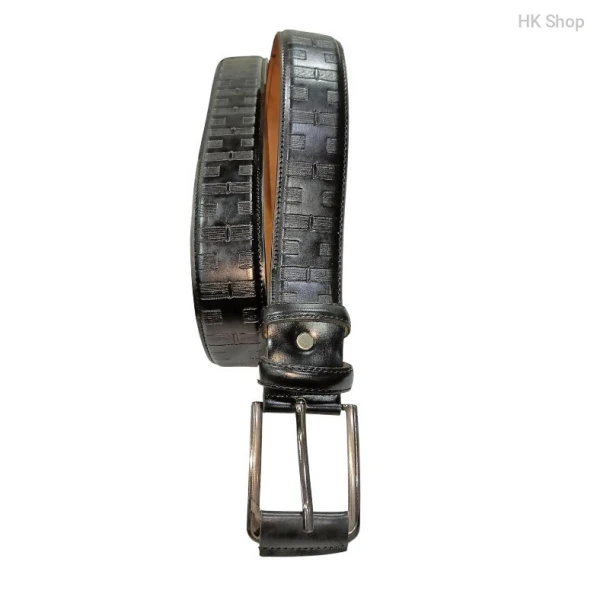 Stylish Artificial Leather Men's Belt | Classic Black & Brown