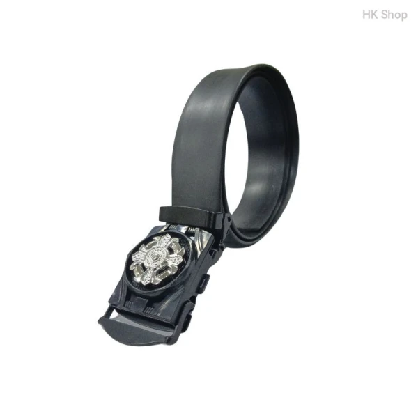 Stylish Spinner Buckled Leather Belt For Men