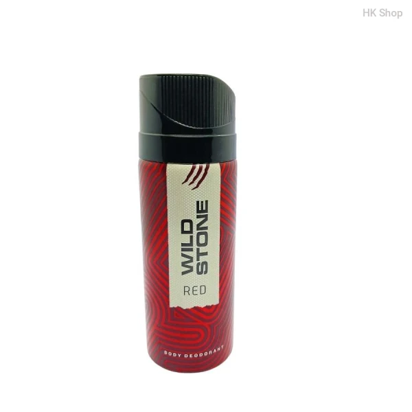 Wild Stone Red Body Deodorant Spray - Long-Lasting Fragrance (150ml)