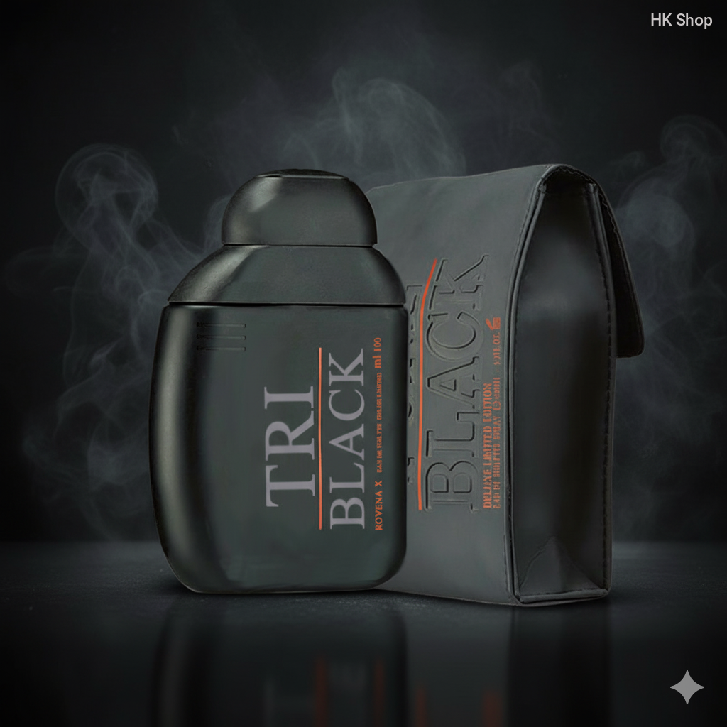 Buy TRI BLACK Eau de Toilette for Men 100ml – Best Long Lasting Perfume for Men