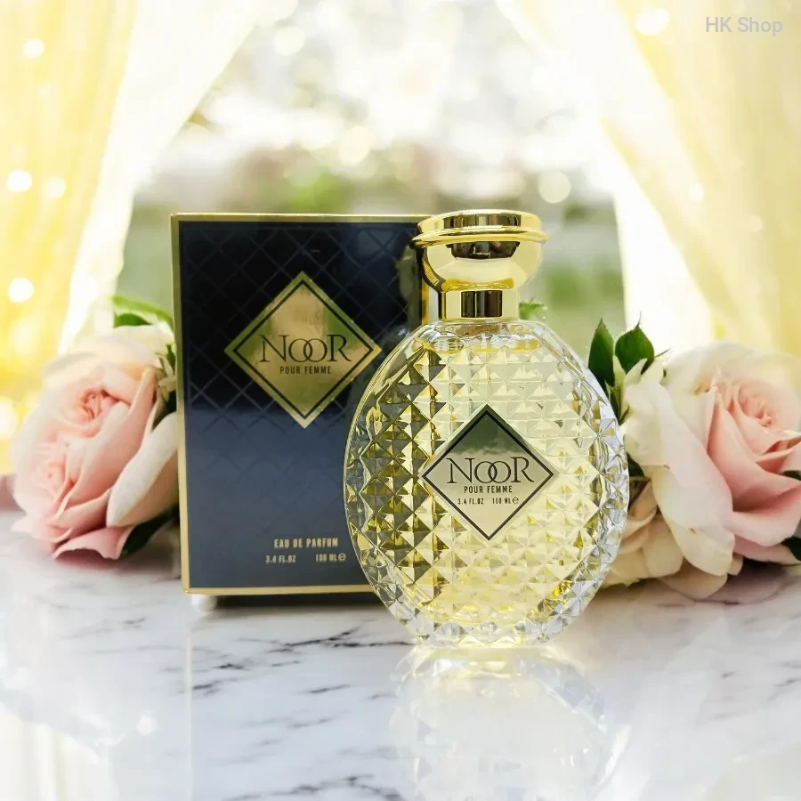 Noor Pour Femme Luxury Long-Lasting Eau de Parfum for Women – Elegant Floral Fragrance, 100ml
