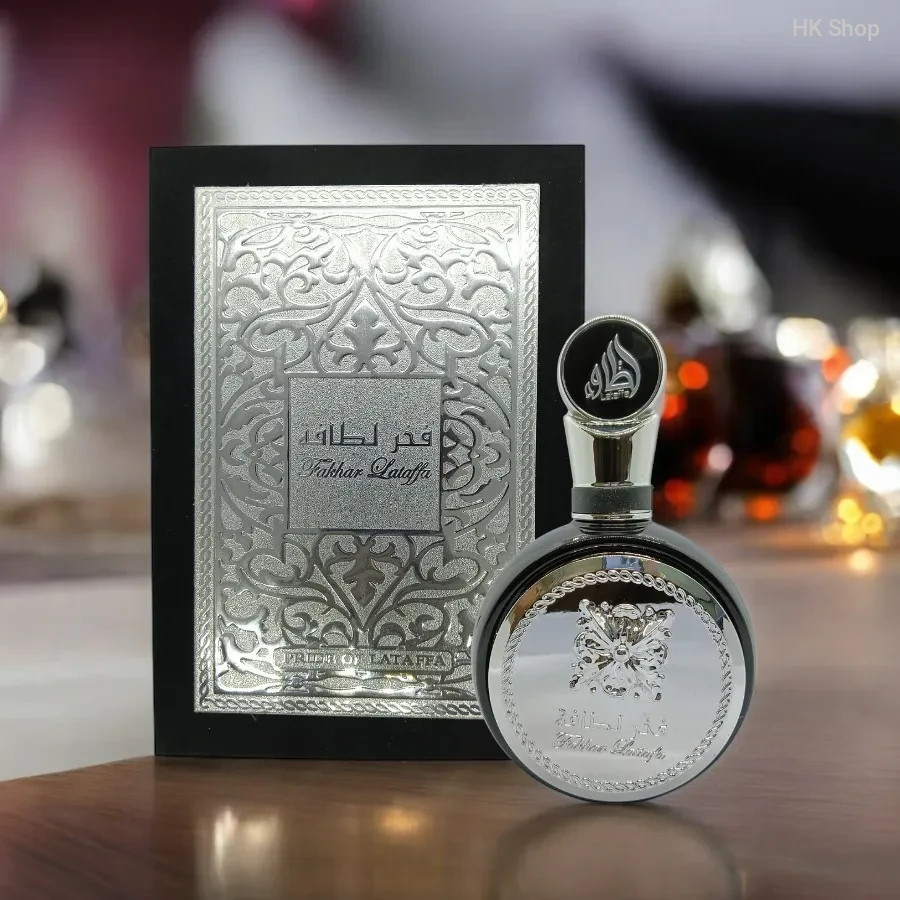 Fakhar Lattafa Silver Edition for Men – 100ml Premium Eau de Parfum | Luxury Long-Lasting Fragrance