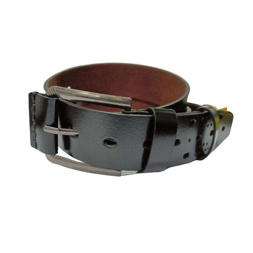 Classic Leather Belt For Men Black 1859